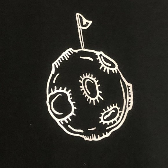 Spaceship Give Me Space Women’s Black Shirt Med - Picture 3 of 10